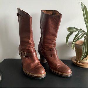 Frye Heeled Western Boots